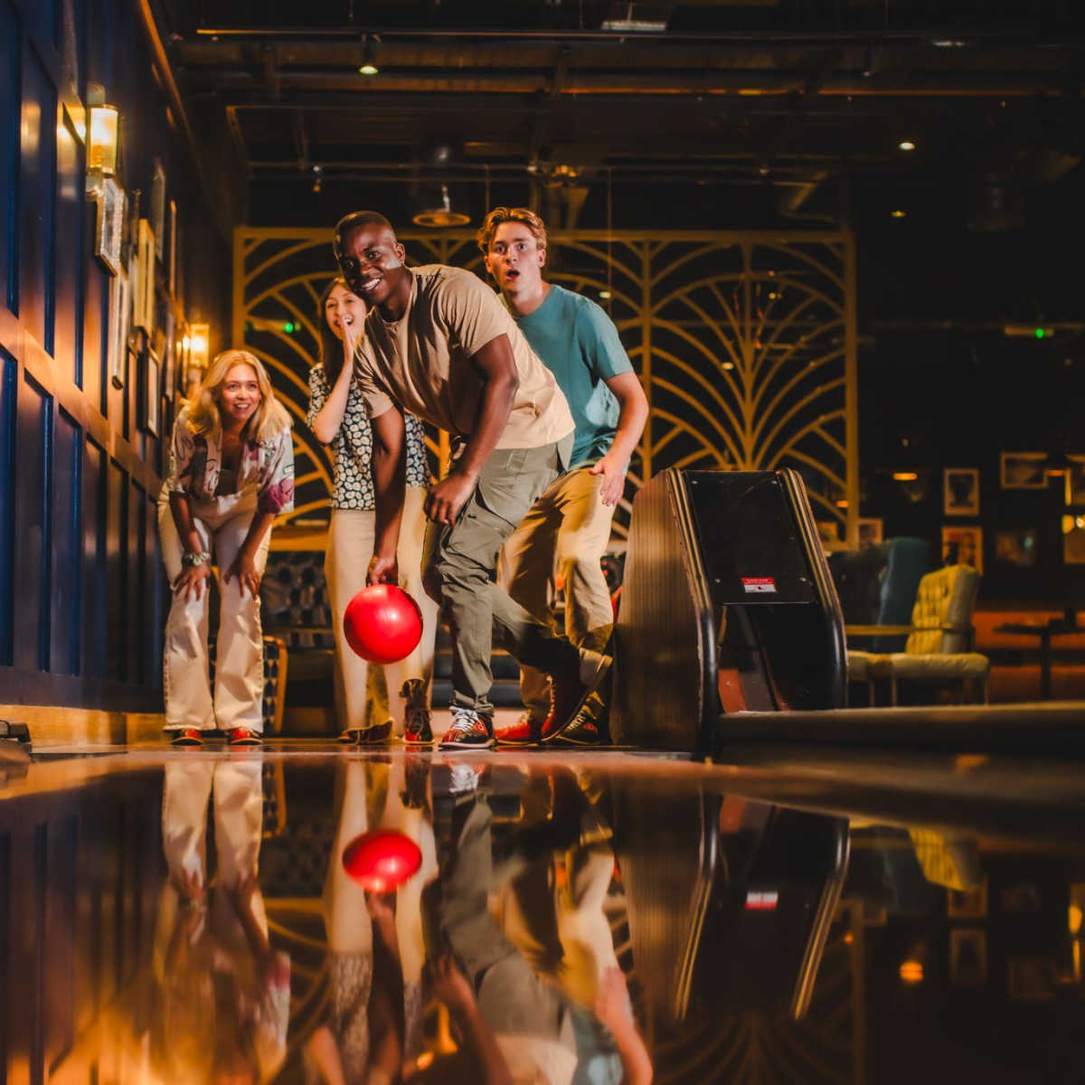 Ten pin bowling London
