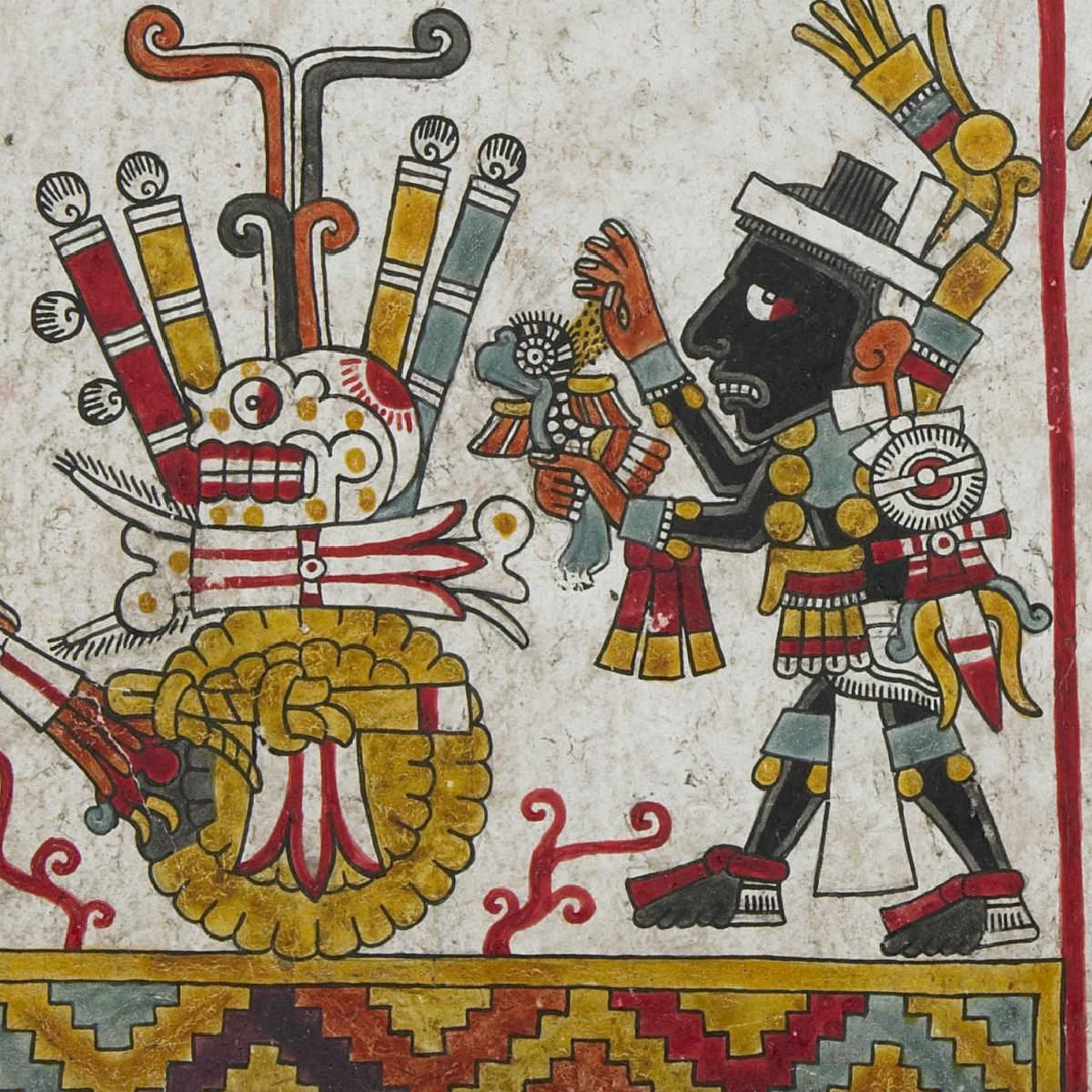 Display from the Americas collection in the British Museum, London