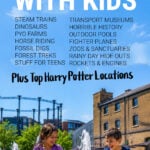 Infographic on best things to do in London with kids