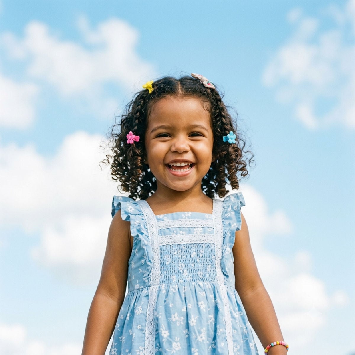 Smiling young girl