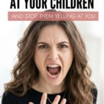 Young woman yelling